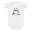 Stay Coffee Grounded Short Sleeve Baby Onesie