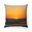 Beautiful Sunset On Beach Cushion Pillow Cover Home Decor