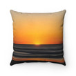 Beautiful Sunset On Beach Cushion Pillow Cover Home Decor