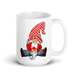 Canada Love Gnome With Red Polka Dots Hat Design Ceramic Mug