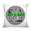 Cushion Pillow Cover Home Decor Funny Golf Graphic Get A Grip