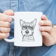 Grizel The West Highland Terrier Gift For Dog Owner White Ceramic Mug