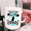 The Only Thing I Love More Than Running Dad And Children Pattern Ceramic Mug