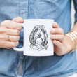 Gerard The Petit Basset Griffon Vendéen Gift For Dog Owner White Ceramic Mug