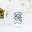 Alo The Brussels Griffon Gift For Dog Owner White Ceramic Mug