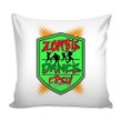 Funny Graphic Zombie Dance Crew Cushion Pillow Cover Home Decor