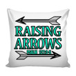 Graphic Raising Arrows Psalm 127:3-5 Cushion Pillow Cover Home Decor