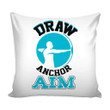 Archery Graphic Draw Anchor Aim Cushion Pillow Cover Home Decor