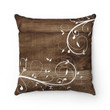 Rustic Wooden Plank Pattern Cushion Pillow Cover Home Decor