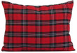 Red And Black Plaid Design Cushion Pillow Cover Home Decor
