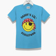 White Background Daddy's Lil Scallywag Printed Guys Tee