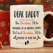 Dearthis Christmas I’ll Be Snuggled Up In Mommy’s Tummy Printed Mug
