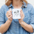 Darling Chloe The Pug Lean To The Right Gift For Dog Owner White Ceramic Mug