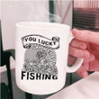 I Could Have Gone Fishing Funny Fish Ceramic Mug