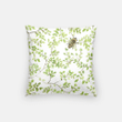 Bee And Branches Watercolor Cushion Pillow Cover Home Decor