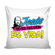Cushion Pillow Cover Home Decor Jesus No Es Religion Es Vida