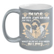 Pugs Hugs And Mugs Of Tea Dog And Leaves Black Ceramic Mug