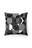 Black And White Dots Cushion Pillow Cover Home Decor