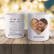 Father's Day Best Gift Idea For Hubby Custom Name And Photo White Ceramic Mug