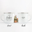 Flower Bridal Pattern Cuustom Name And Date Camping Mug Campfire Mug Gifts For Campers