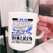Cool Gift For Mom I Am An Angel Mom Don't Judge Design Ceramic Mug