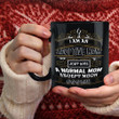 Best Gift For Mom I Am An Adoptive Mom Black Ceramic Mug