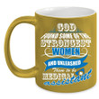 The Strongest Women To Be Medical Assistant Black Ceramic Mug
