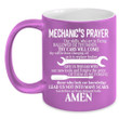 Mechanic's Prayer Give Us This Day Black Ceramic Mug