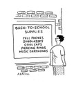 Black And White Supplies Back To School Vertical Poster