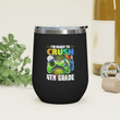 4th Grade Back To School Video Game Boys Insulated Wine Tumbler