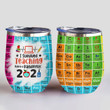 Periodic Table Of Elements Insulated Wine Tumbler