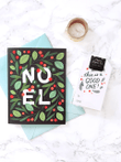 Nice Leave Noel Holiday Folder Greeting Card Set Of 10