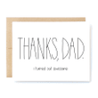 Dad I'm Awesome Folder Greeting Card Set Of 10