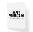 From Your Favorite Child Folder Greeting Card Set Of 10