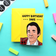 'happy Birthday Dave Folder Greeting Card Set Of 10