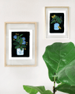 The Alocasia Plant Fine Art Print Folder Greeting Card Set Of 10