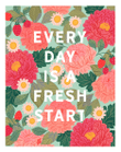 Everyday Is A Fresh Start Fine Art Print Folder Greeting Card Set Of 10
