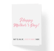 Don't Tell Dad You're My Favorite Parent Folder Greeting Card Set Of 10