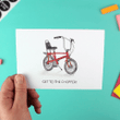 Get To The Chopper Folder Greeting Card Set Of 10