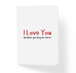 I Love You Because You Buy Me Tacos Folder Greeting Card Set Of 10