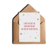 I Hope You Like The Xmas Present You Folder Greeting Card Set Of 10