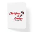 Christmas Is Coming Folder Greeting Card Set Of 10