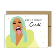 Birthday Cardi Folder Greeting Card Set Of 10