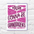 Gonna Be Grandparents Folder Greeting Card Set Of 10