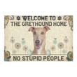 Beautiful Dandelion Greyhound Welcome Home Doormat Home Decor
