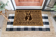 Cute Style Bulldog Rules Doormat Home Decor