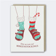 Don We Now Our Birkenstockings Funny Holiday Folder Greeting Card Set Of 10