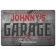 His Garage Cool Style Doormat Home Decor Custom Name