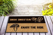 Enjoy The Ride Gift For Biker Design Doormat Home Decor