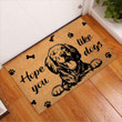 Hope You Like Dogs Golden Retriever Doormat Home Decor